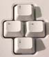 Arrow keys on Microsoft Natural Keyboard